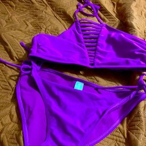 Purple bikini